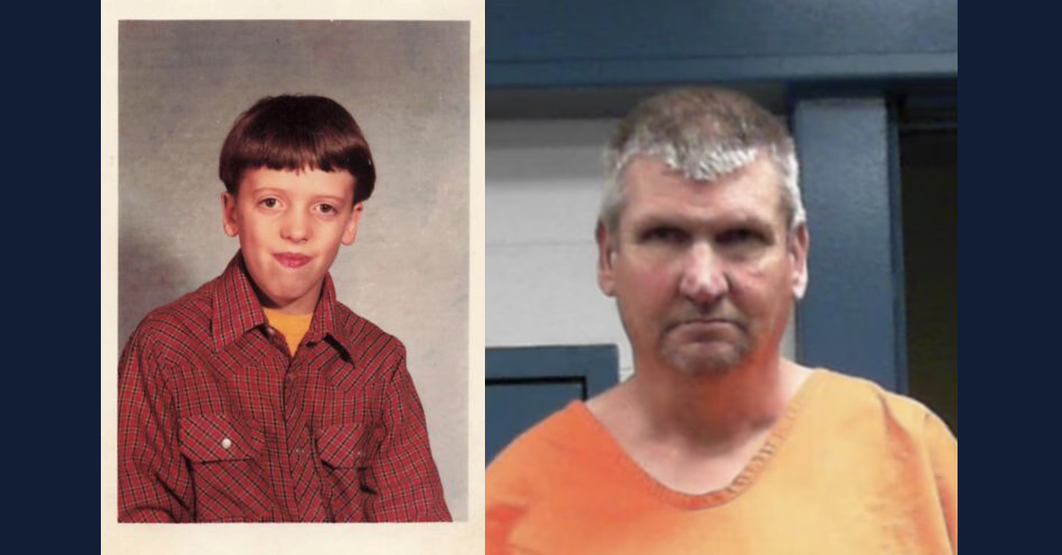Cold case victim Jerry Watkins and his alleged killer David Adams