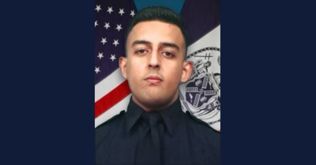 Randy Jones allegedly shot and killed off-duty NYPD officer Adeed Fayaz (pictured here) in an attempted robbery. (Image: NYPD)