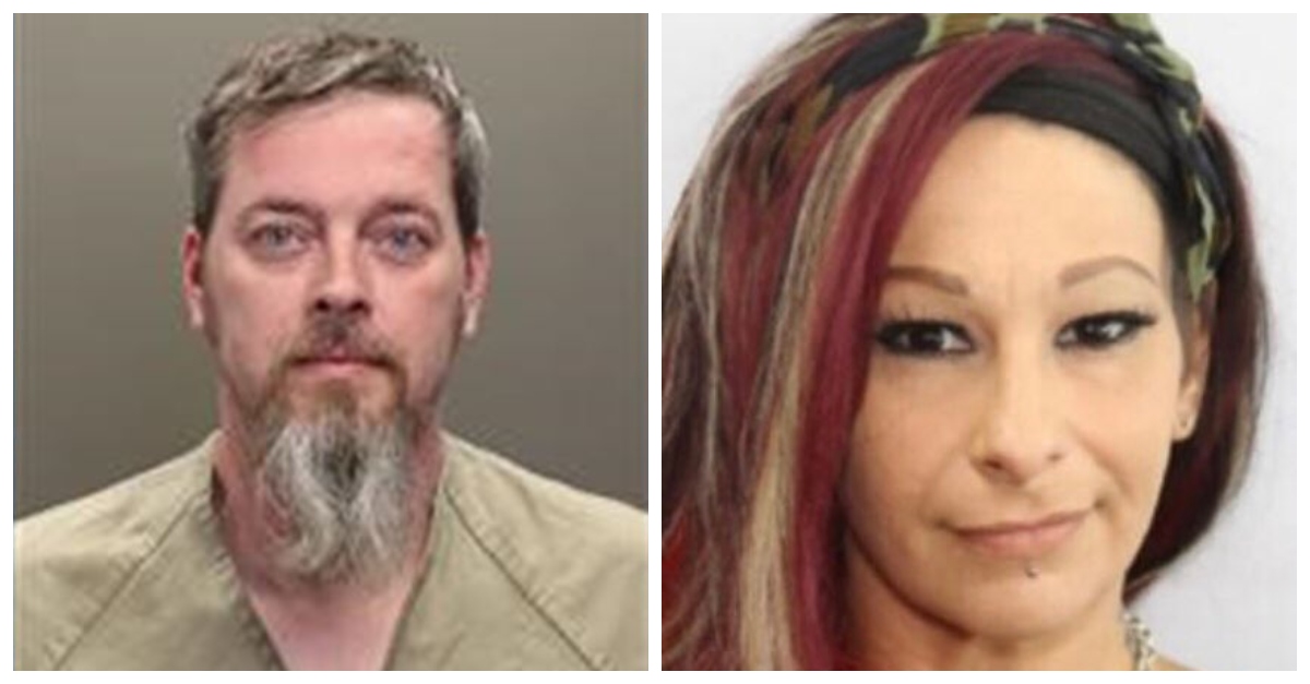 Gene Scott Jr., left, faces a murder charge in the death of Renee Benedetti, whose body was found in an Ohio landfill on Wednesday, March 8, 2023. (Images by the Columbus Division of Police)