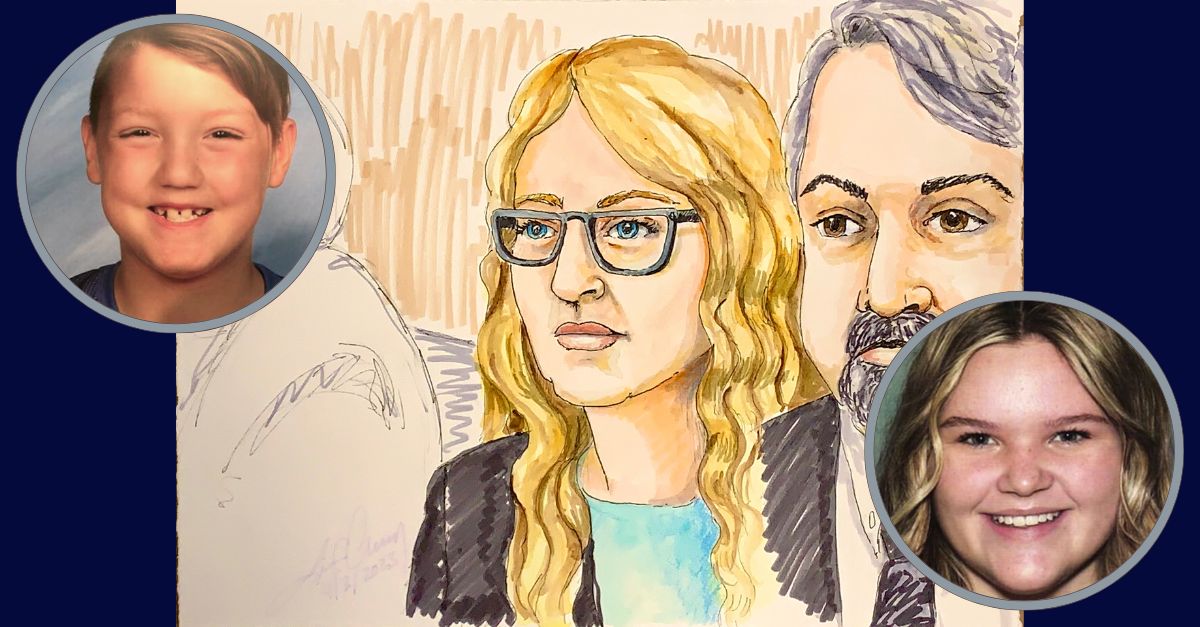 Lori Vallow appears in a courtroom sketch