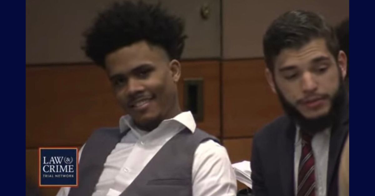 Miles Farley and Anastasios Manettas appear in court