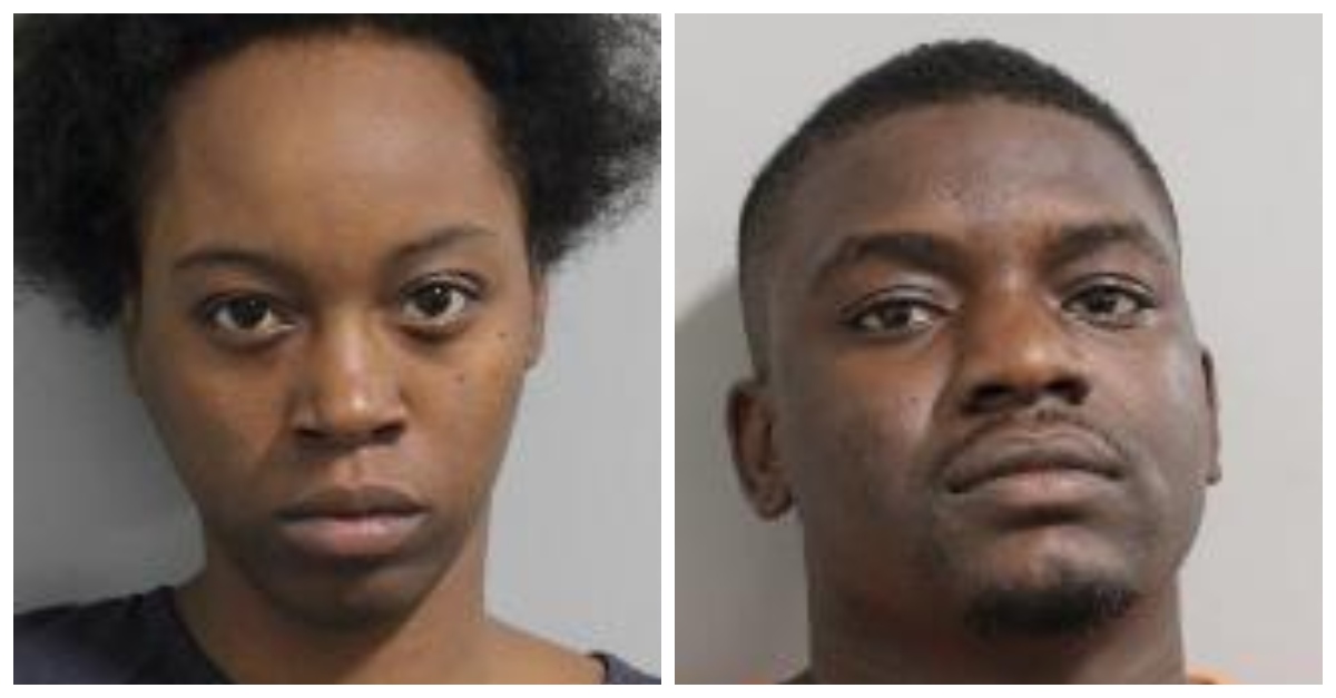 Takesha Williams, left, and Efrem Allen face charges in the death of their infant who was left rotting in bed, authorities said. (Polk County Sheriff's Office)