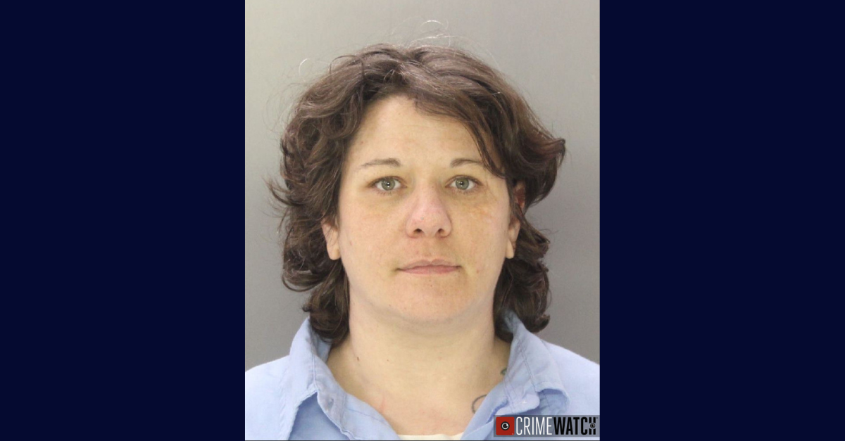 Chontelle Shirk stole two vehicles and burned down a barn before she attempted to kidnap her son, prosecutors said. (Mugshot: Cumberland County District Attorney's Office)