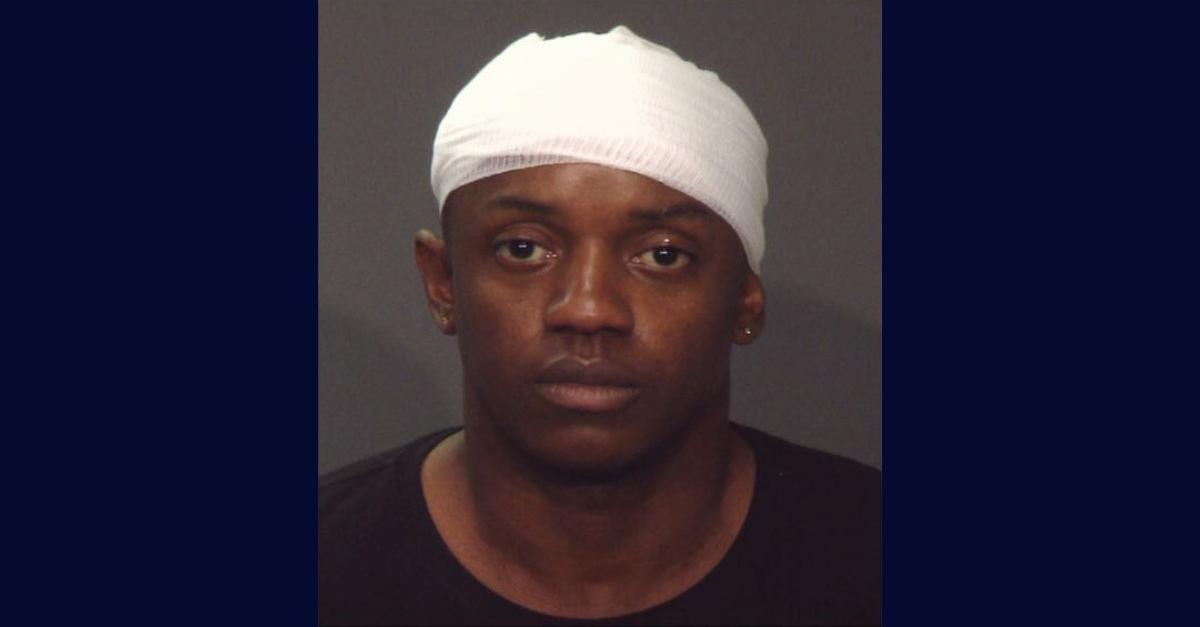 Police released this picture of Derrick Francis during the search in April 2023. They said he murdered his girlfriend, Brianna Destiny McKoy. (Image: Bridgeport Police Department)