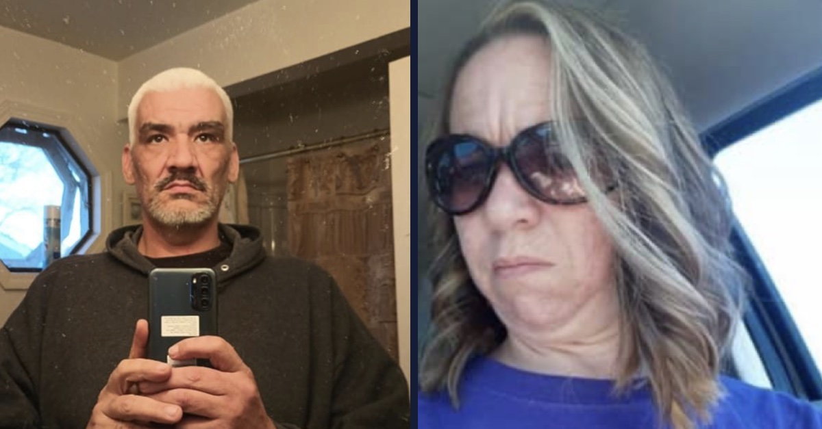Ceaser Curtis and Marcia Curtis (pictured in Facebook photos from suspect's account)