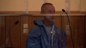 Matthew Lucas, pictured, is accused of killing Heidi Chace. (Courtroom screenshot from ABC Boston affiliate WCVB)