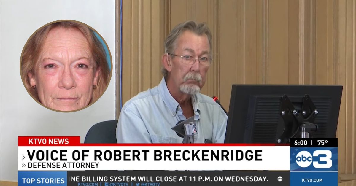 Gregory Showalter Sr. was sentenced in the murder of his wife, Helen Showalter. (Courtesy Iowa Department of Public Safety; courtroom screenshot from Kirksville, Missouri, CBS affiliate KTVO/YouTube)