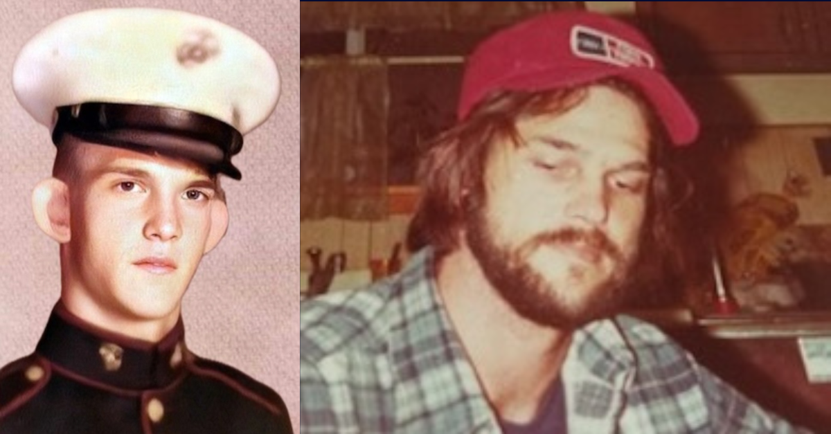 William Irving Monroe III, seen here in both pictures, was found shot in the head on Dec. 4, 1980, in Putnam County, Florida. (Images: Othram)
