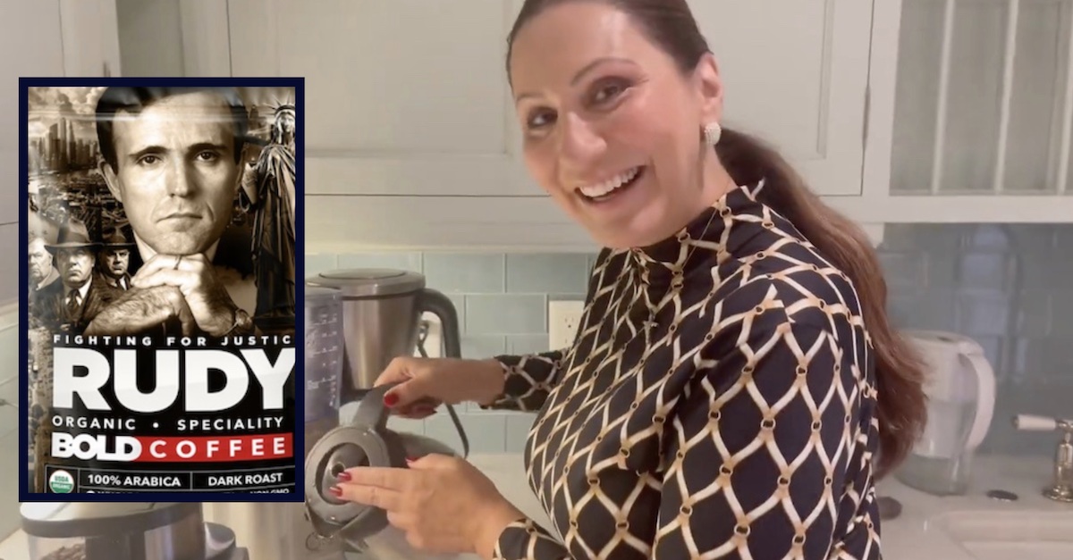 Dr. Maria Ryan unveils "Rudy Coffee"