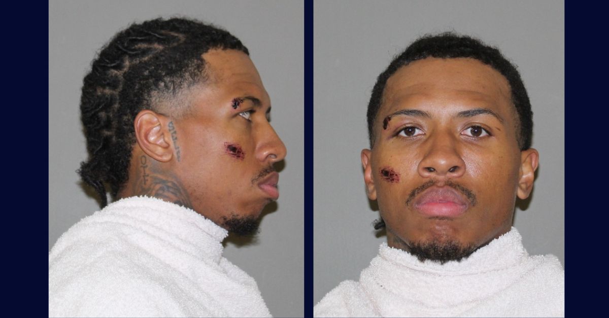 Ladarius Morshun Brownlee booking photos. Flower Mound PD Jail Records.