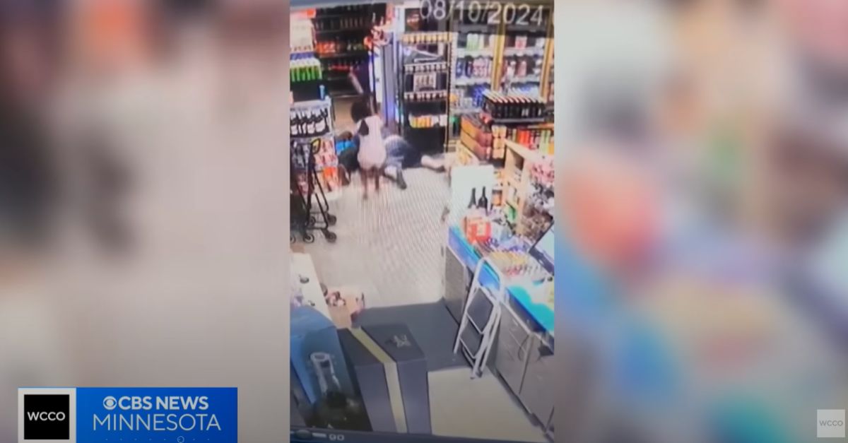 Girl fends off robber