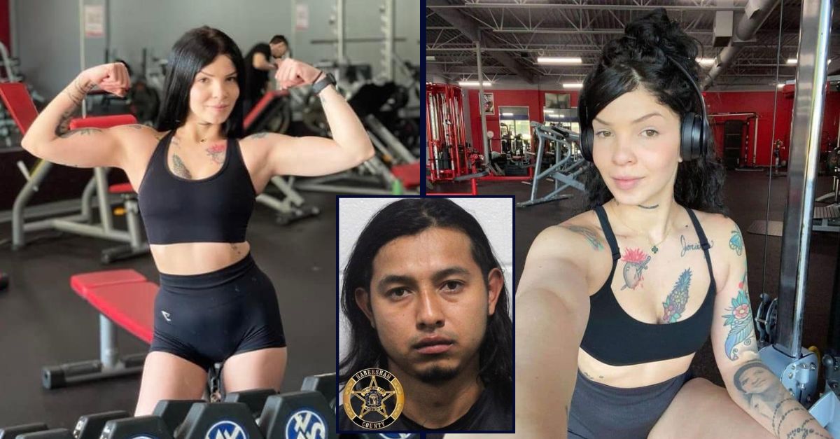 Background: Minelys Zoe Rodriguez-Ramirez. Inset: Angel DeJesus Rivera-Sanchez (Images via Habersham (Ga.) County Sheriff