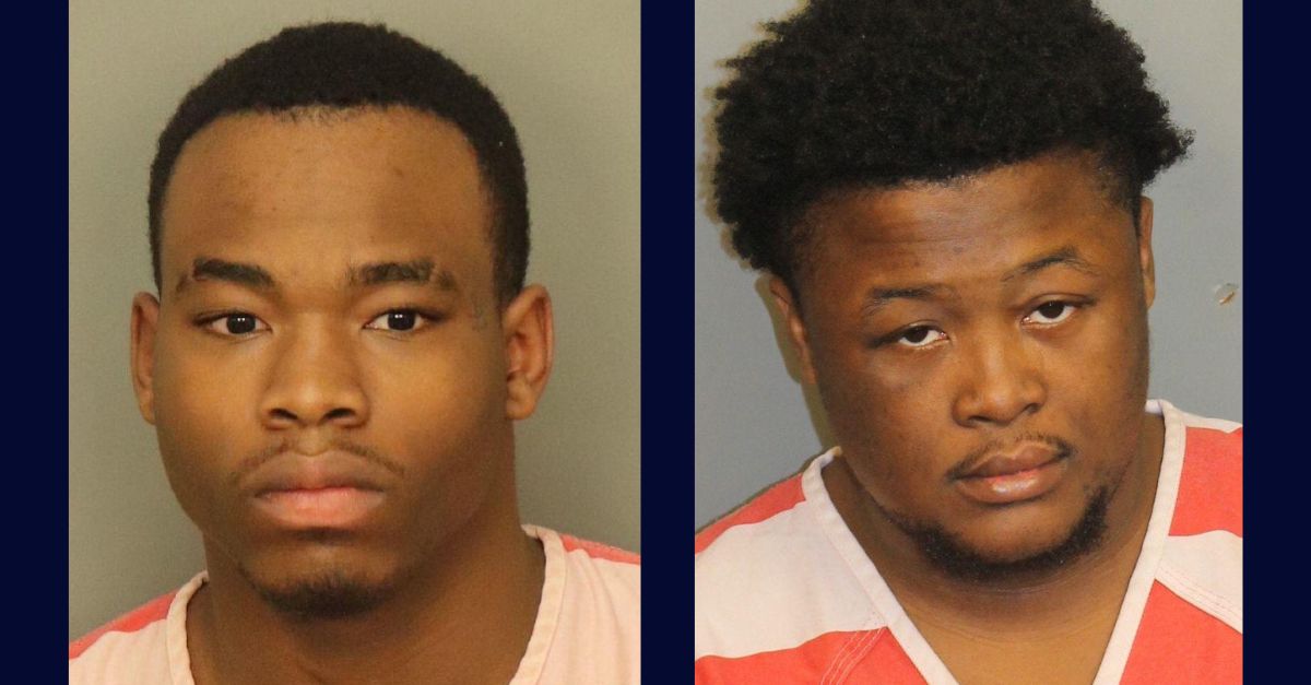 Mugshots of Damien McDaniel and Hatarius Woods