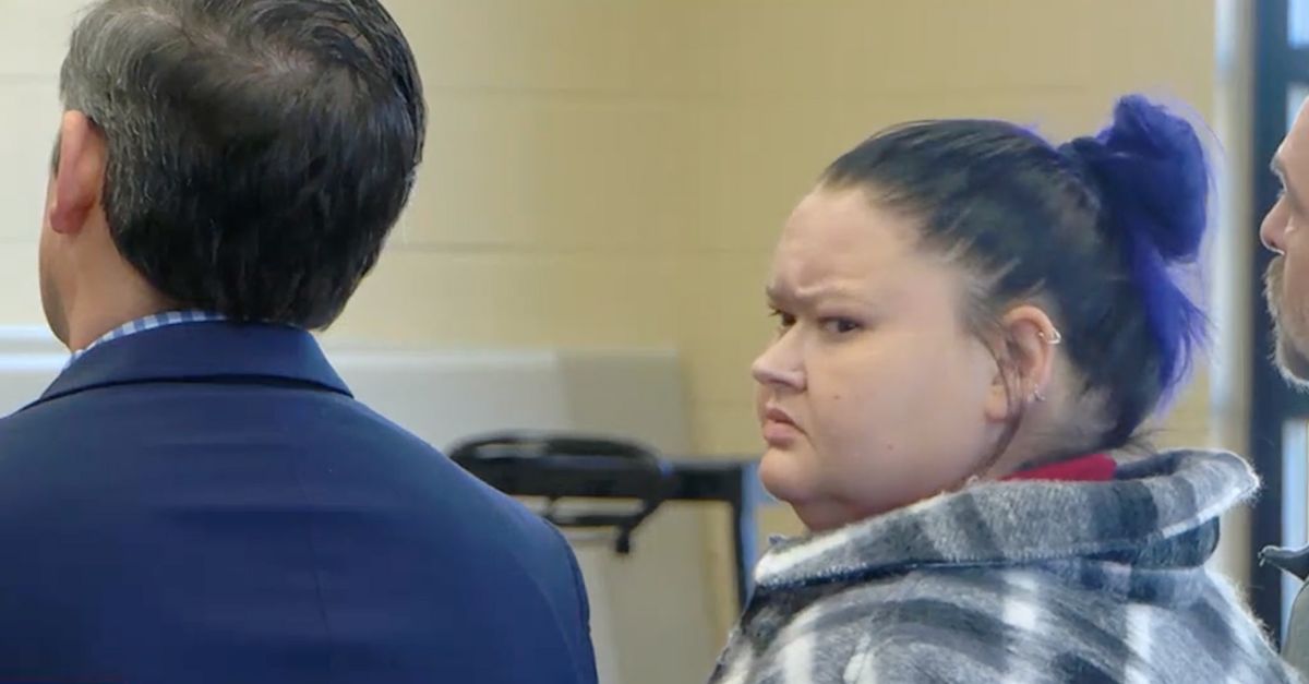 Amy Slaton Halterman appears in court to plead guilty to drug charges (WLBT).