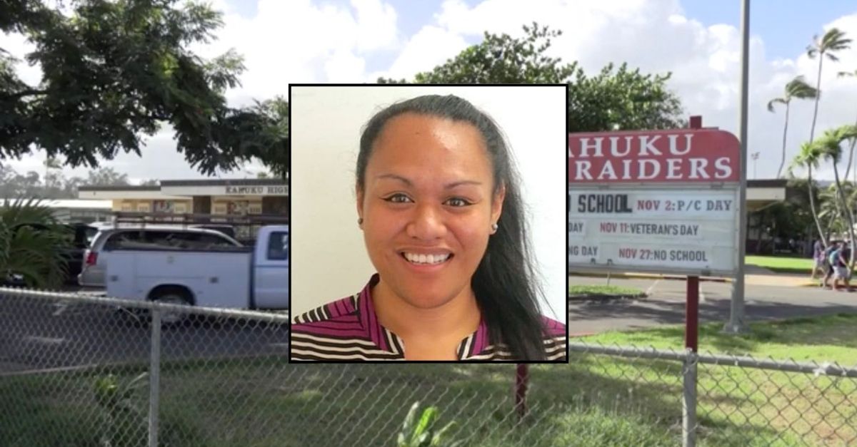 Insert: Sina Pili (Kahuku High and Intermediate School). History: Kahuku High and Intermediate School, where Pili worked and was arrested (kitv).