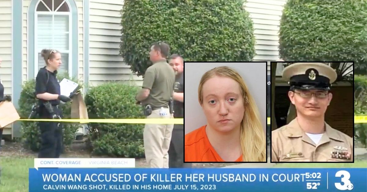 Left inset: Christina Wang (Virginia Beach Sheriff
