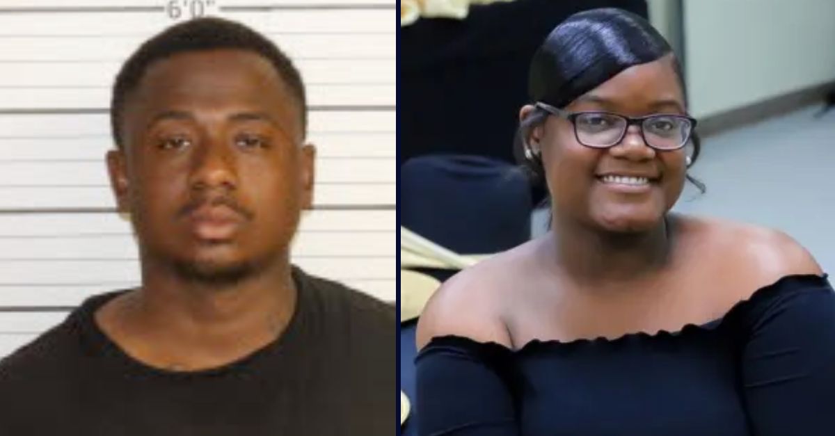 Deangelo Mitchell, on the left; Jyrah Smith, on the right.