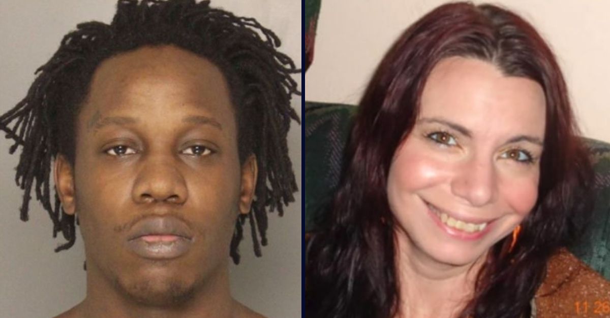 Left: Calvin Crew (Allegheny County Jail). Right: Christina Spicuzza (Pitcairn Police Department).