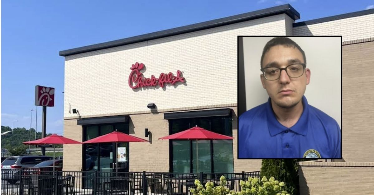 Man arrested at Chik-fil-A for solicitation of a minor