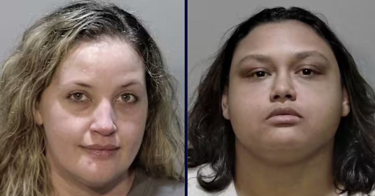Left to right: Sandra Vivine Suarez Ramirez and Janessa Marie Pierce (Monroe County Sheriff