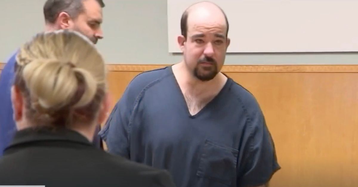 Kristopher Michael Harasymczuk appearing in court for his sentencing hearing (KTRV).
