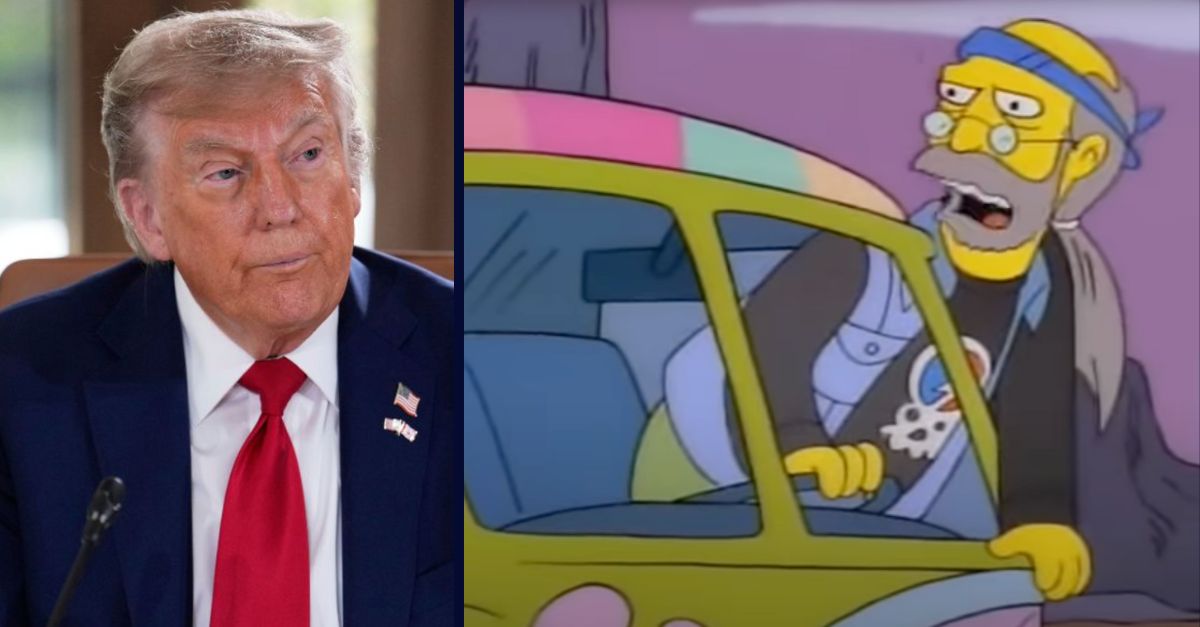 Trump, The Simpsons