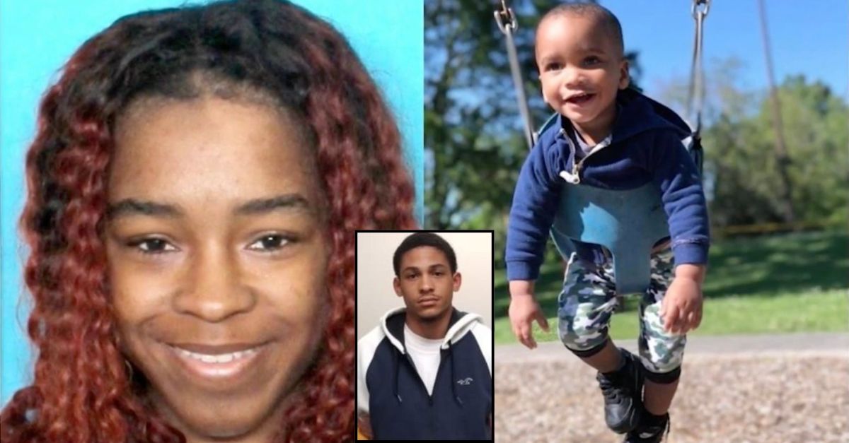 Main, left to right: Kaylen Johnson and Kayden Johnson (East Baton Rouge Sheriff
