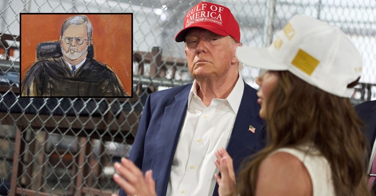 Judge Brian Cogan / Donald Trump and Kristi Noem