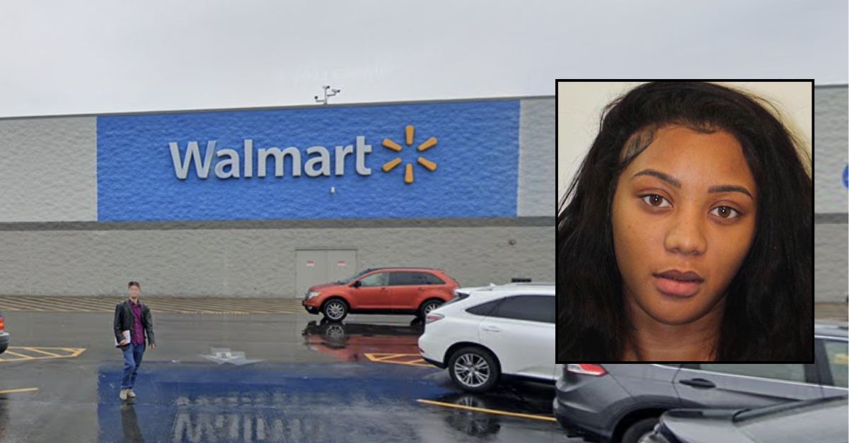 Woman arrested after alleged attack at Walmart