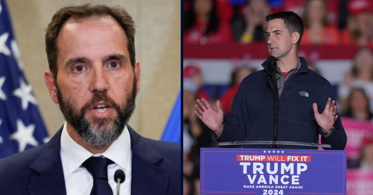 Jack Smith, Tom Cotton
