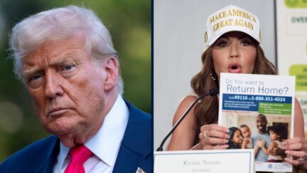 Donald Trump, Kristi Noem