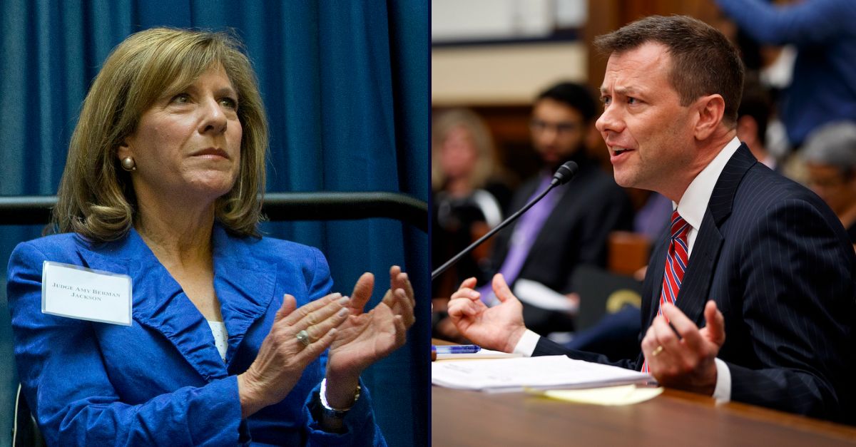 Amy Berman Jackson, Peter Strzok