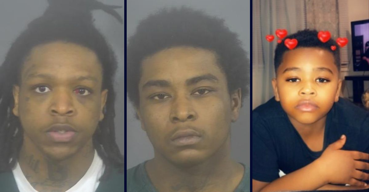 Amarion Cutler, Nagomba White Jr. and Josiah Small