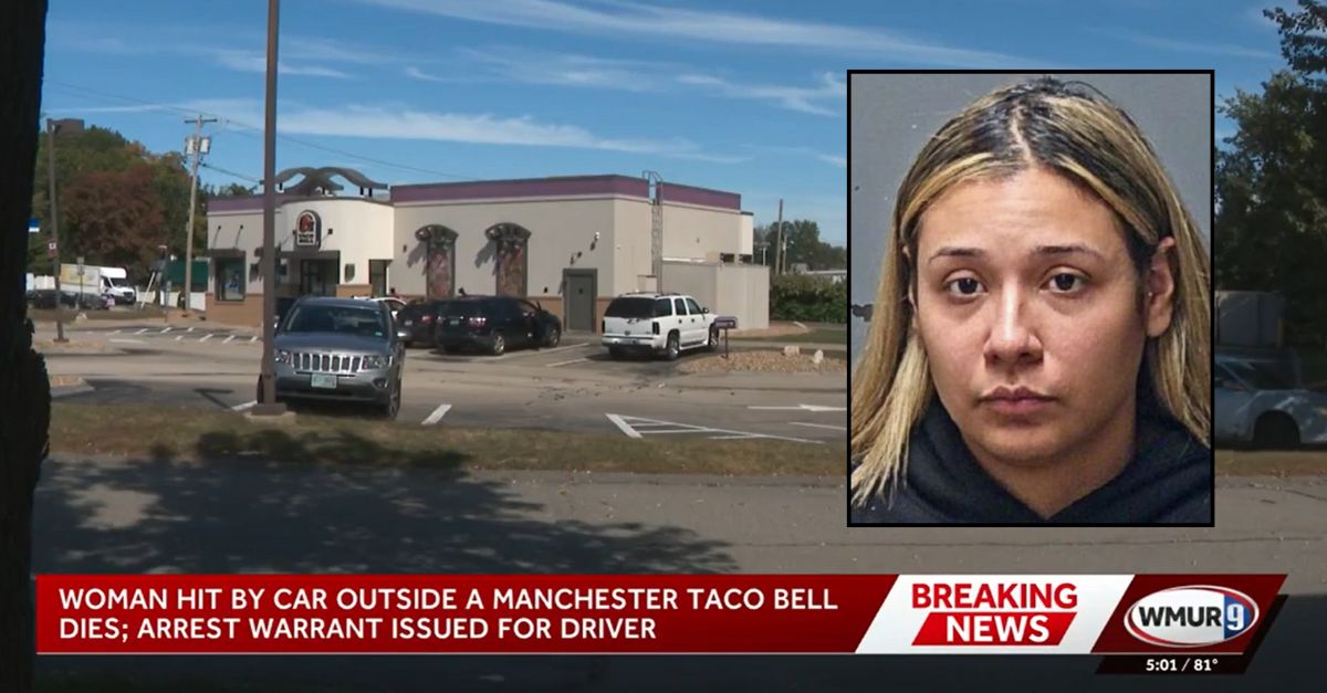 Woman turns herself in to police after Taco Bell hit and run