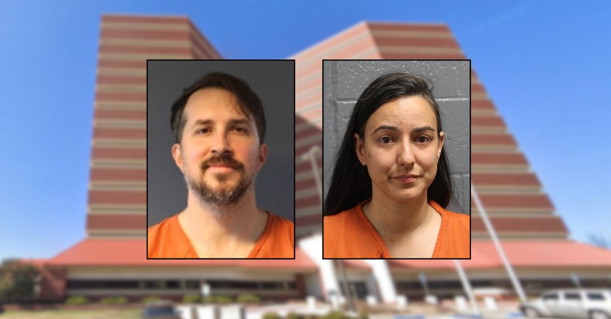 Inset left: Aaron Oldham (Oklahoma County Sheriff