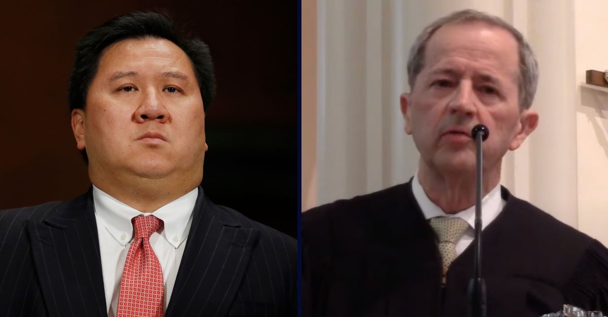 James Ho, on the left; Leslie Southwick, on the right.
