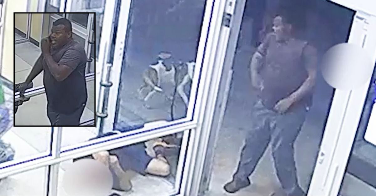 Surveillance images from the Aldi store in Lauderdale Lakes, Fla. where a man punched another shopper (Broward County Sheriff