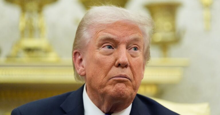 Donald Trump in the White House.