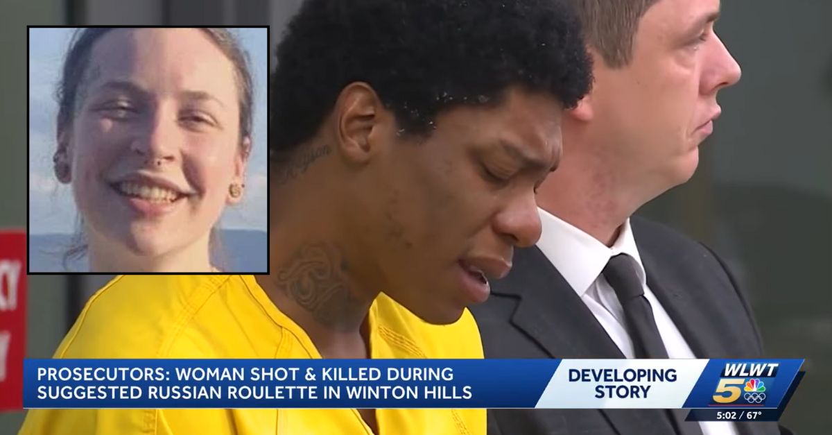 Man charged with murder after suggesting game of "Russian roulette"