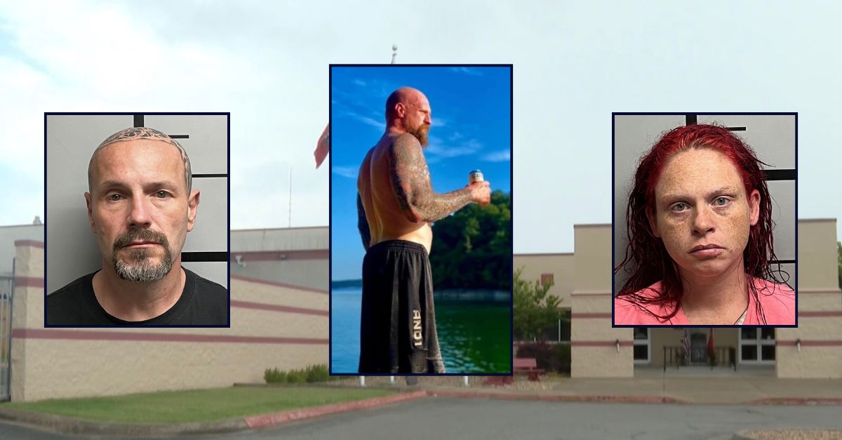 Insets, left to right: Michael Hogue (Boone County Sheriff