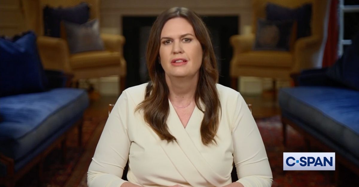 Sarah Huckabee Sanders 2023