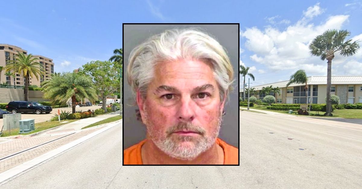 The country of Collier County, Fla., wherever Steven Pickett allegedly "brake-checked" an e-bike rider with his play cart (Google Maps).