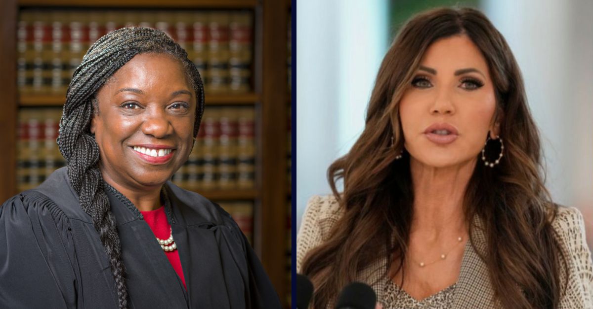 Judge Trina Thompson, Kristi Noem