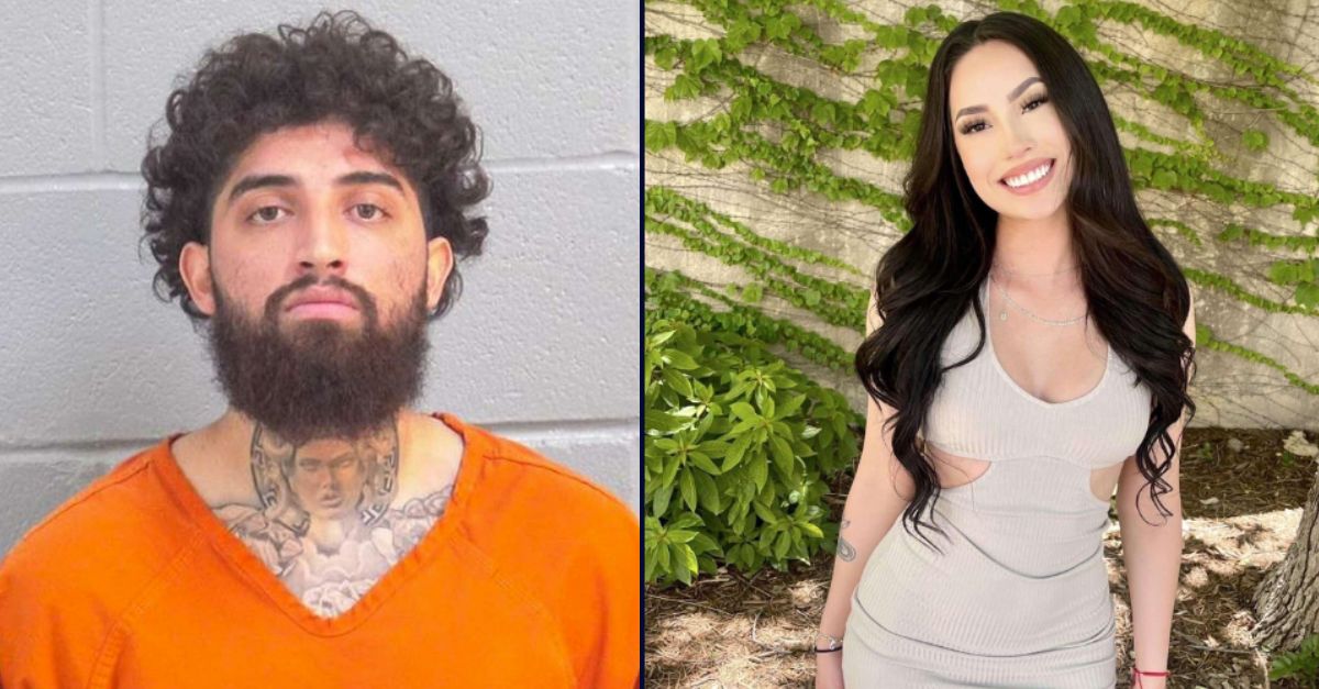 Left to right: Mario Juan Chacon and Madeline Pantoja.