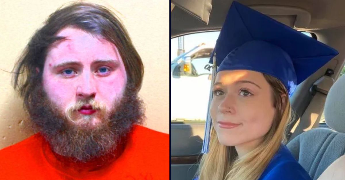 Austin Doucette, on the left; Mikayla Rose DeSantis, on the right.