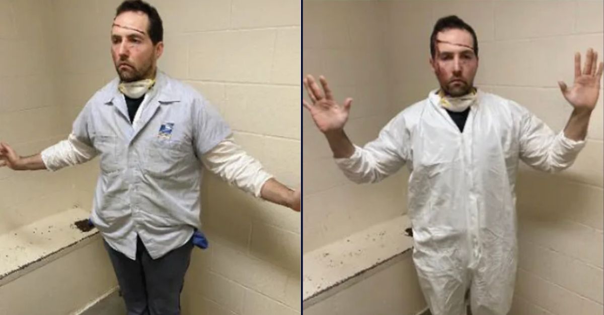 Ian A. Blair following his arrest in Seattle (King County Prosecutor's Office).