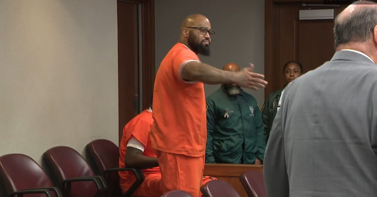 Reginald Jackson had an outburst in court