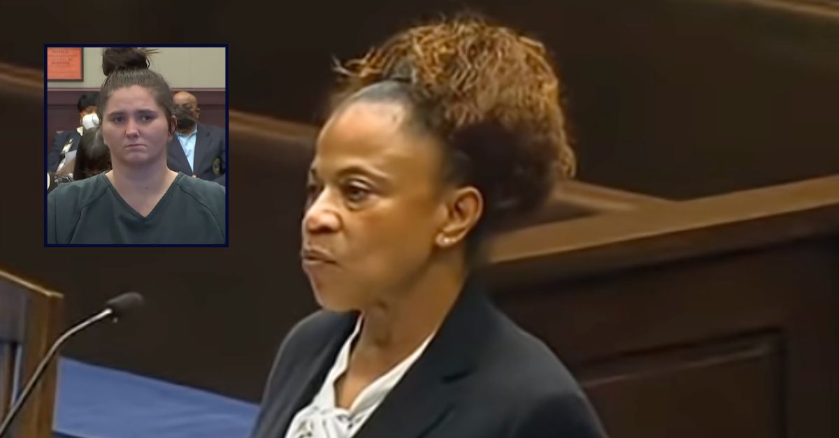 Hannah Payne appears inset against an image of Deborah Leslie.