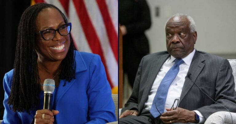 Ketanji Brown Jackson, Clarence Thomas