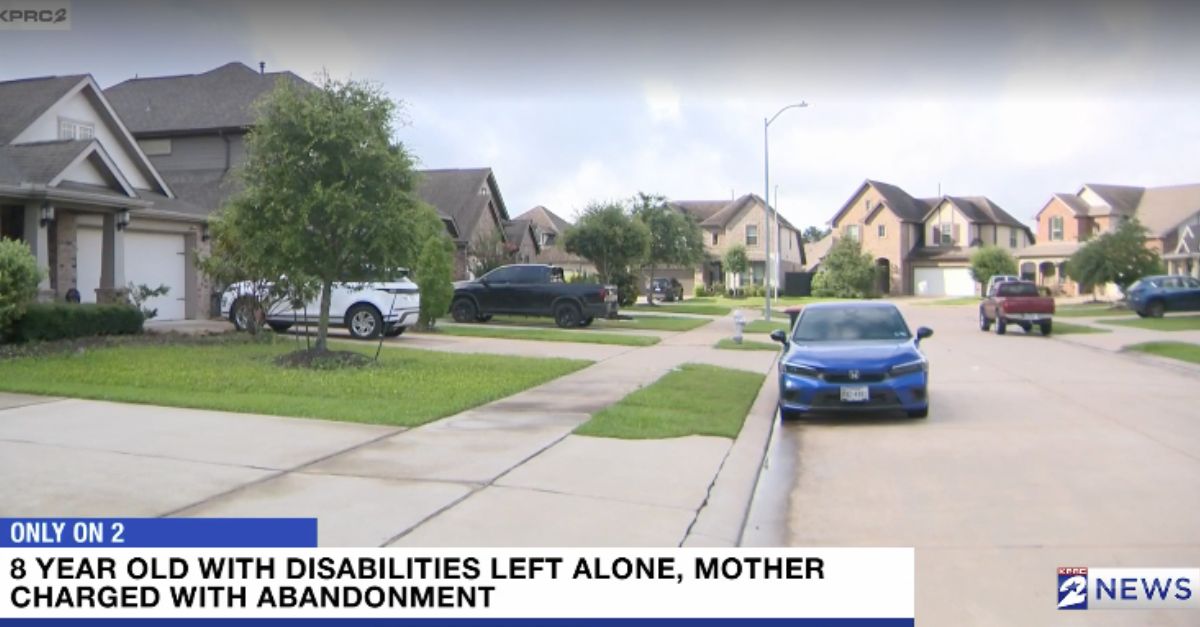 The neighborhood in Fort Bend County, Texas, where Phillipi Angela Walker allegedly abandoned her child (KPRC).